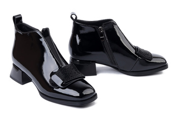 ARTIKER RELAKS 57C1037 czarny, botki damskie