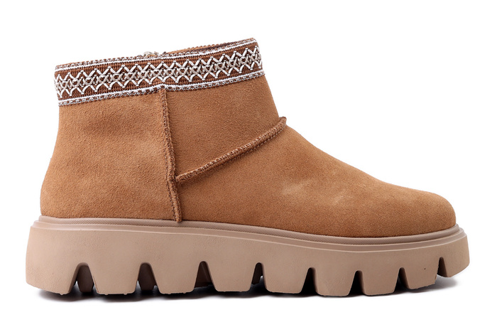 RIEKER W2074-24 brown, botki damskie
