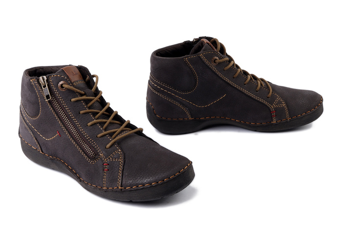 JOSEF SEIBEL 59667 MI796 150 Fergey 67 titan, trzewiki damskie