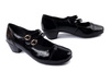 RIEKER 41758-00 black, czółenka damskie