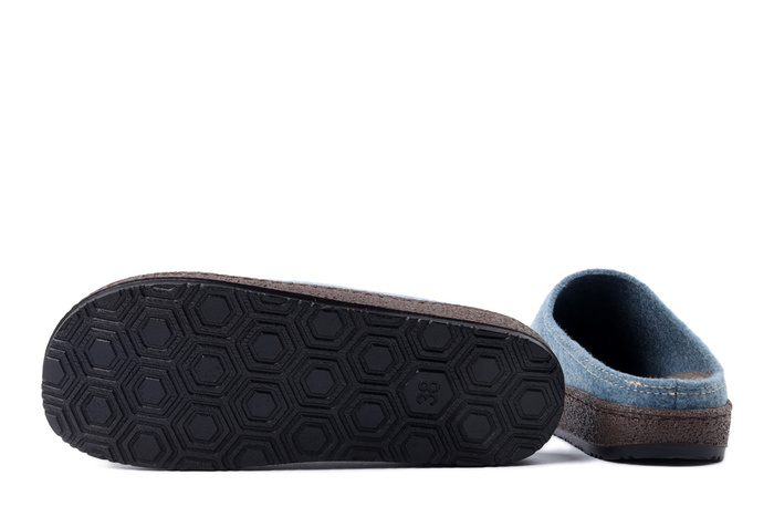 BEFADO 155D 188 niebieski, kapcie damskie