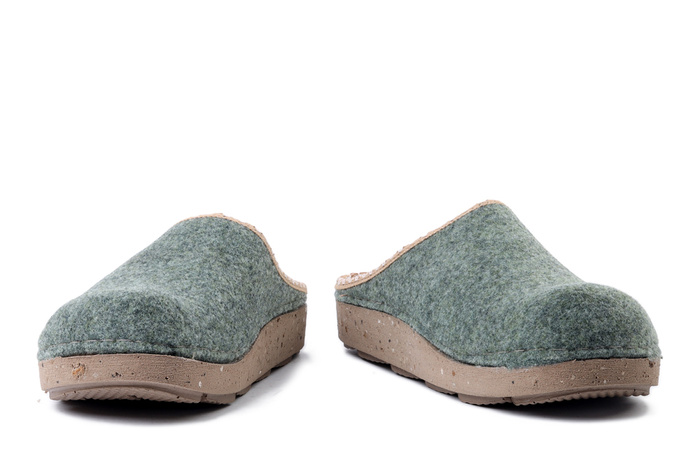 INBLU ED-31 068 zielony, kapcie damskie