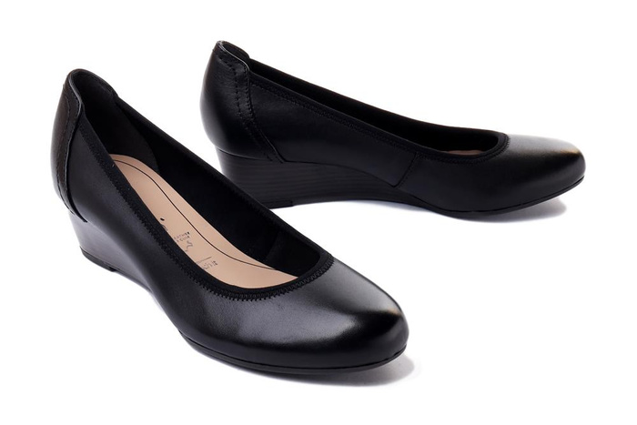 TAMARIS 22320-42 003 black, czółenka damskie