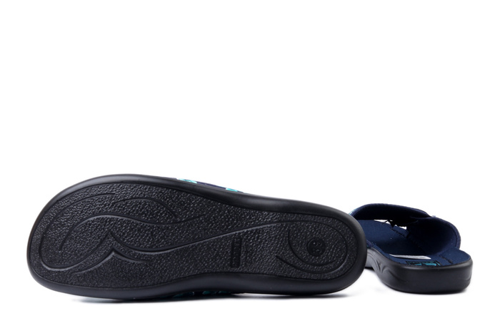 ADANEX 30316 SAK18VD czarny, kapcie damskie