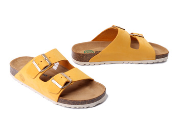 DR. BRINKMANN 700696-06 gelb, klapki damskie/męskie