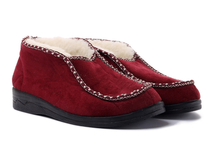 ADANEX FBP9 FUSSBETT 17013 BO/CZ bordo, kapcie damskie