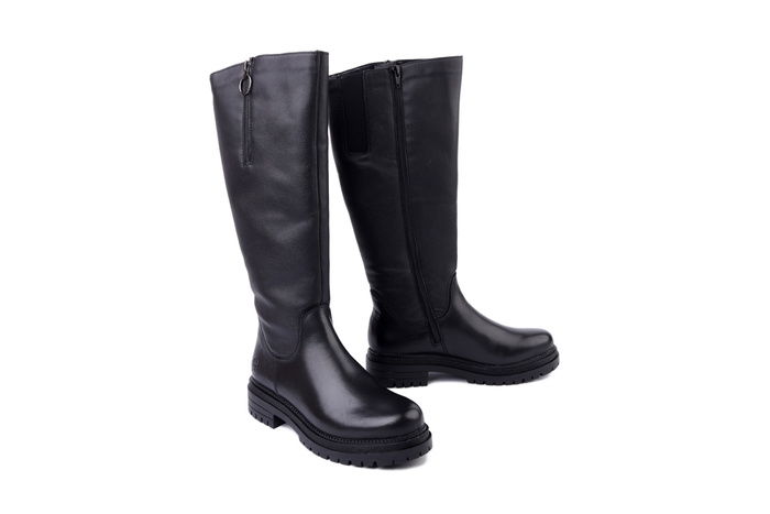 RIEKER Y3154-00 black, kozaki damskie