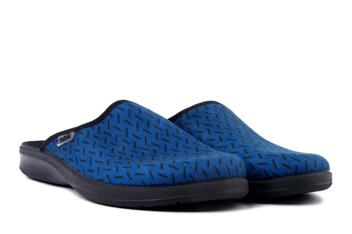 BEFADO 548M 046 granat, kapcie męskie