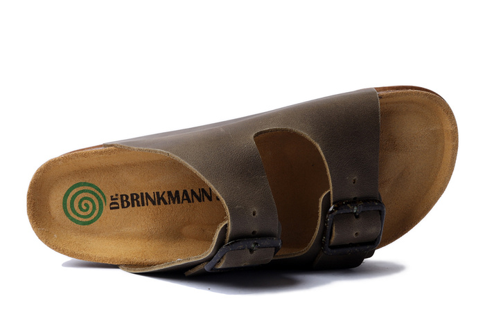 DR. BRINKMANN 700678-07 grun, klapki damskie