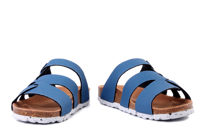 DR. BRINKMANN 701530-5 blau, klapki damskie