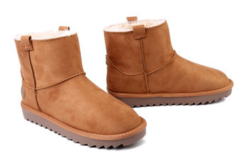RIEKER 99870-24 brown, botki damskie