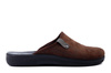 INBLU DG-17 043 ciemny brąz, kapcie męskie