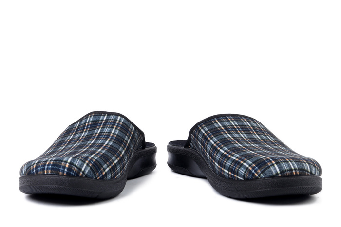 BEFADO 548M 040 granat, kapcie męskie