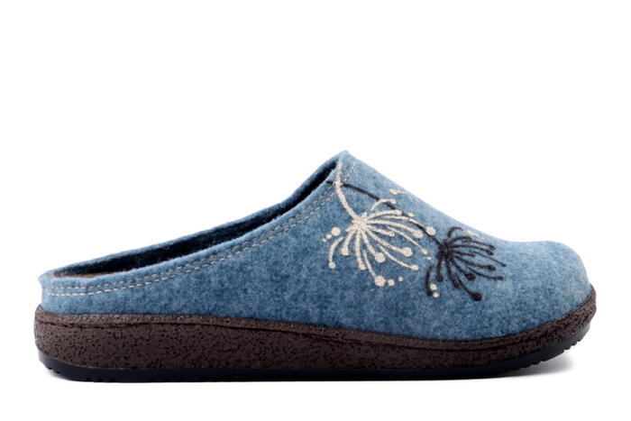 BEFADO 155D 188 niebieski, kapcie damskie