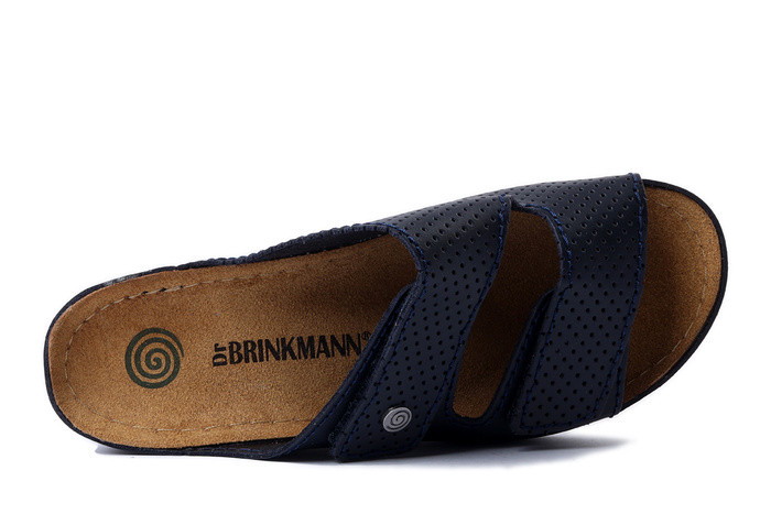 DR. BRINKMANN 700616-05 blau, klapki damskie