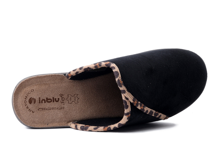 INBLU GI-25 014 czarny, kapcie damskie