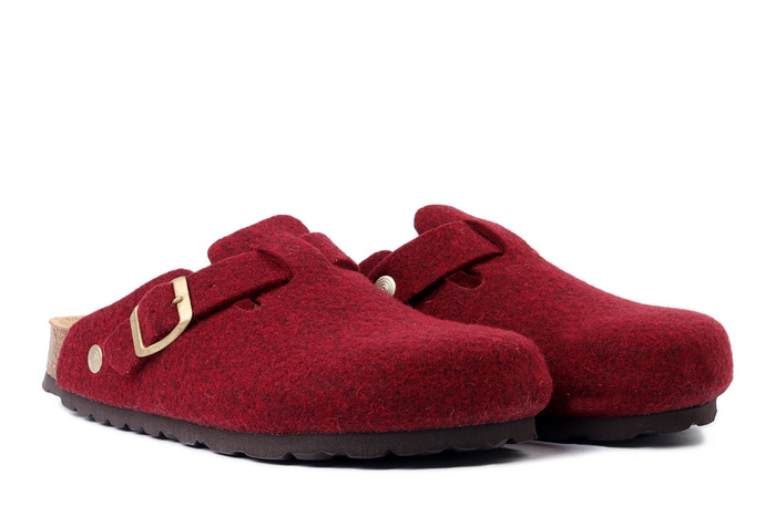 DR. BRINKMANN 320267-41 bordeaux, kapcie damskie