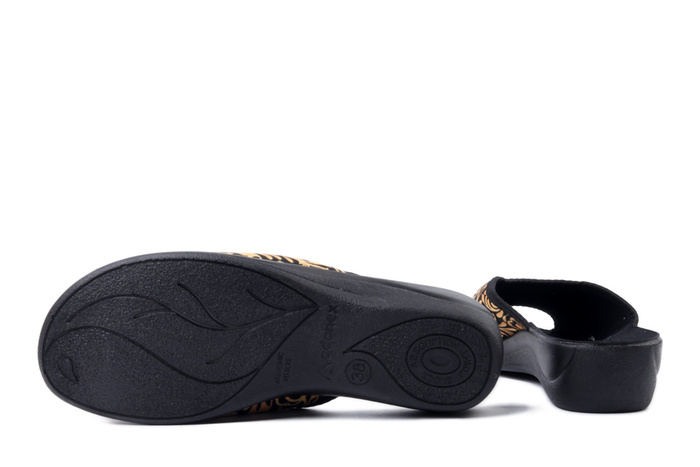 ADANEX 29521 SIK1VD czarny, kapcie damskie