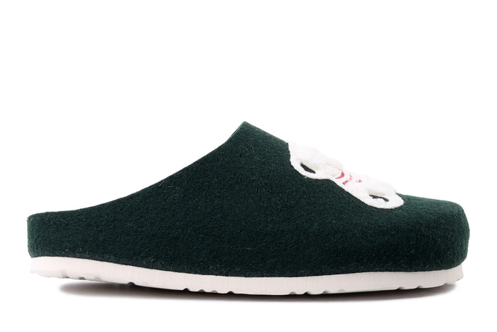 DR. BRINKMANN 320708-07 grun, kapcie damskie