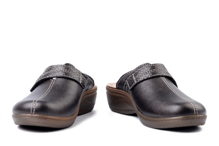 INBLU LY-80 045 szary, kapcie damskie