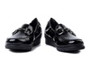 RIEKER L5352-00 black, półbuty damskie