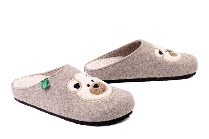 DR. BRINKMANN 320262-22 hellbraun, kapcie damskie