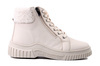 MANITU 990690-81 offwhite, trzewiki damskie