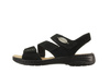 RIEKER 64573-00 black, sandały damskie
