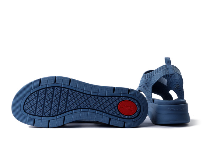 TAMARIS Comfort 8-88713-42 802 M8871342 denim, sandały damskie