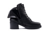 RIEKER Y5201-00 black, trzewiki damskie
