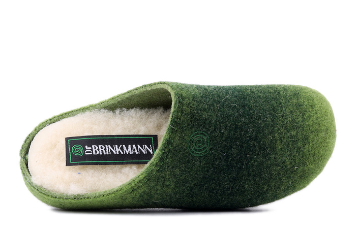 DR. BRINKMANN 320714-71 hellgrun, kapcie damskie