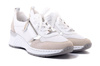RIEKER SNEAKER N4331-80 white combinarion, półbuty sportowe damskie