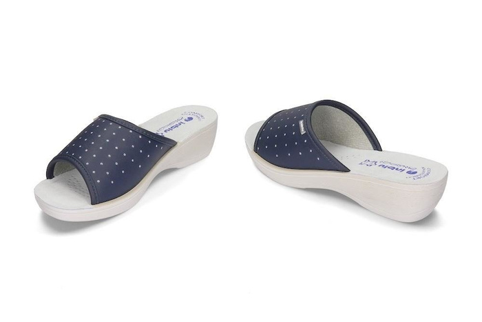 INBLU PL-45 004 granatowy, klapki profilaktyczne damskie