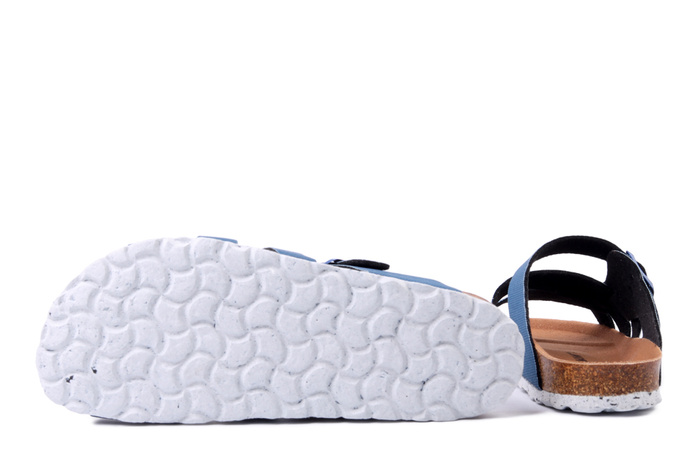 DR. BRINKMANN 701530-5 blau, klapki damskie