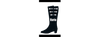 RIEKER Z9551-00 black, kozaki damskie