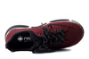 RIEKER 45973-36 red, półbuty damskie