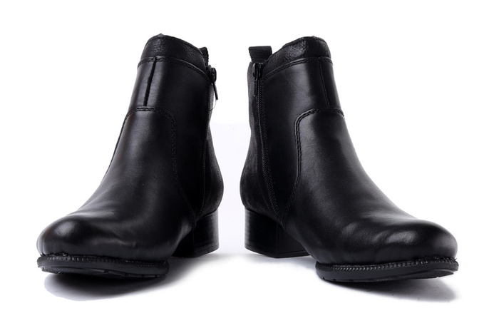 RIEKER TEX 78658-00 black, botki damskie