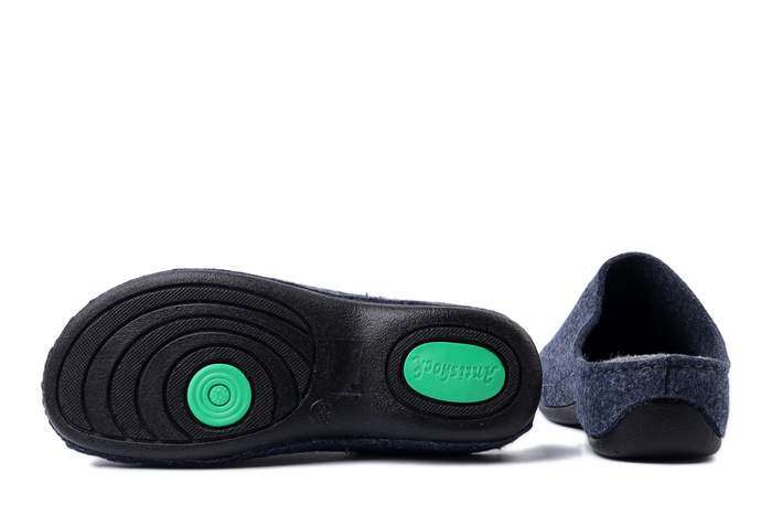 DR. BRINKMANN 320271-05 blau, kapcie damskie