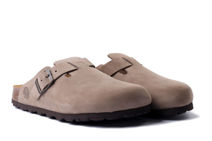 DR. BRINKMANN 600132-08 taupe, klapki damskie/męskie