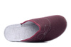 BEFADO 235D 216 bordo, kapcie damskie
