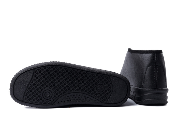 MANITU 360011-1 schwarz, kapcie damskie