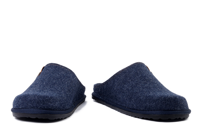 INBLU SI-25 041 szaro-niebieski, kapcie męskie