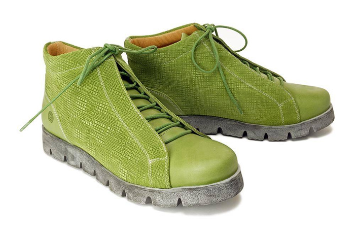 Dr. BRINKMANN 991594-7 grun, trzewiki damskie