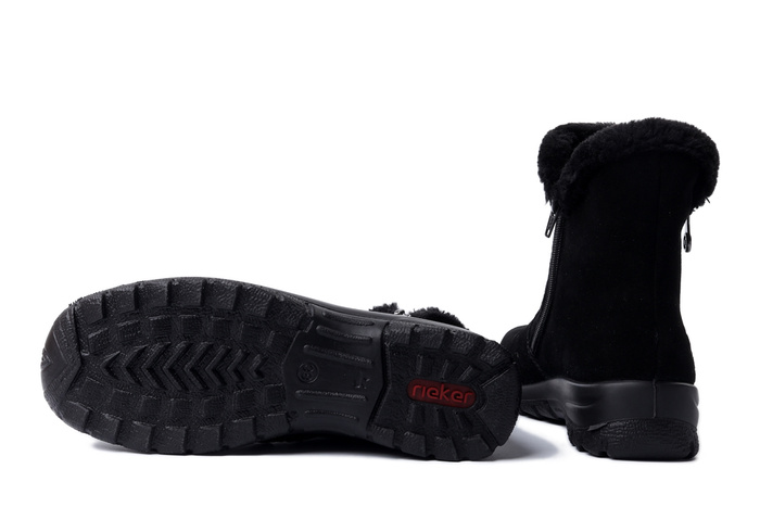 RIEKER TEX L7162-00 black, botki damskie