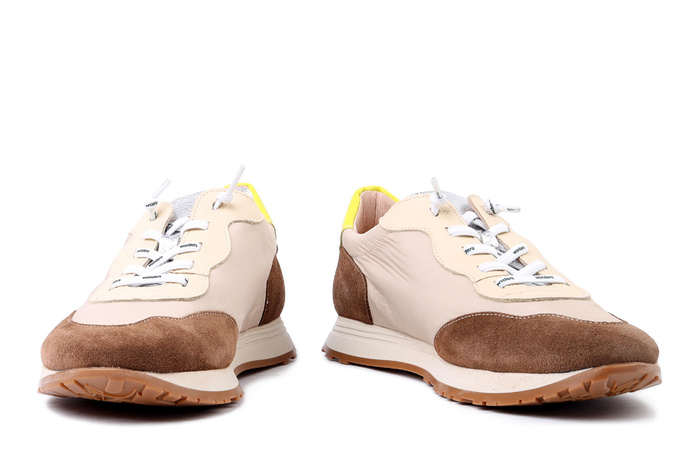 WONDERS A-4802 conac/taupe, półbuty damskie