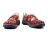 RIEKER 46352-33 red, półbuty letnie damskie