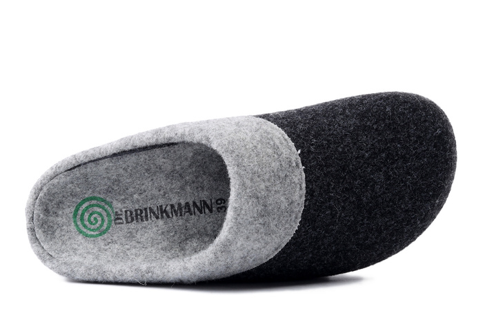 DR. BRINKMANN 320710-09 grau, kapcie damskie