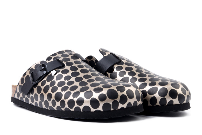 DR. BRINKMANN 600113-01 schwarz, klapki damskie