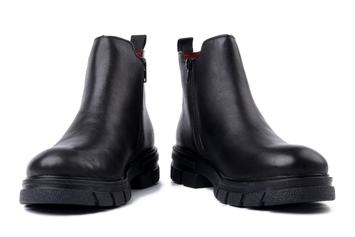 RIEKER Z9150-00 black, botki damskie