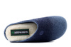 DR. BRINKMANN 320714-51 mittelblau, kapcie damskie